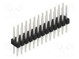 Connector: pin strips; pin header; male; PIN: 26; 2.54mm; THT; 2x13