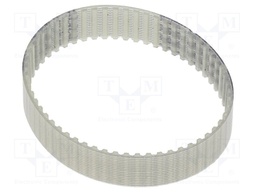 Timing belt; T2.5; W: 10mm; H: 1.3mm; Lw: 145mm; Tooth height: 0.7mm