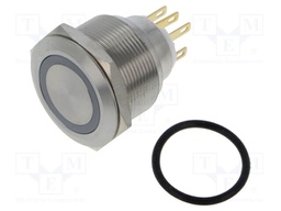 Switch: vandal resistant; Pos: 2; SPDT; 3A/220VAC; 5A/24VDC; IP65