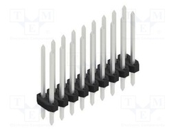 Connector: pin strips; pin header; male; PIN: 18; 2mm; THT; 2x9; 100V