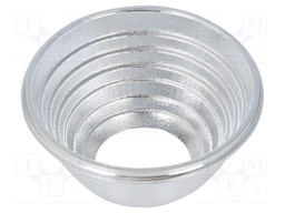 Spotlight; round; Mat: metal; 54÷74°; Mounting: glue; Colour: silver