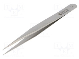 Tweezers; 120mm; for precision works; Blades: straight; max.925°C