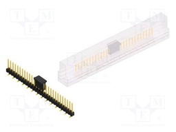 Connector: pin strips; pin header; male; PIN: 28; 2.54mm; SMT; 1x28