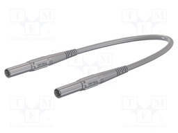 Test lead; PVC; 2m; grey; 32A; Plating: nickel plated