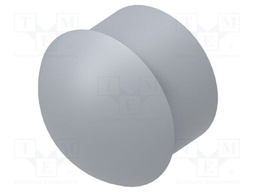Stopper; polyamide; grey; L: 15.8mm; -20÷100°C; Entrelec; Size: 32