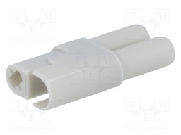 Plug; Connector: wire-wire; 520; PIN: 2; 8.5A; hermaphrodite