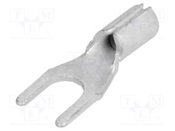 Fork terminal; M3,5; 0.25÷1.5mm2; crimped; for cable; tinned
