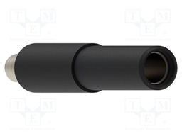 Adapter; 36A; 60V; 30VAC; black; Plating: nickel plated; 6mm