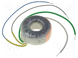 Transformer: toroidal; 12VA; 230VAC; 12V; 1A; 0.26kg; Leads: cables