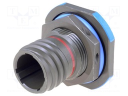 Connector: circular; D38999 series III; socket; male; PIN: 3; 7.5A