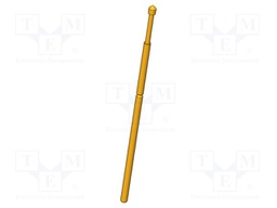 Needle-like test probe; Operational spring compression: 2mm