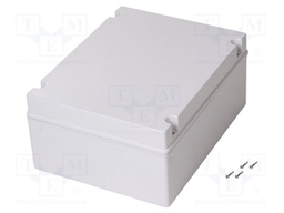 Enclosure: multipurpose; X: 308mm; Y: 388mm; Z: 179mm; SCABOX; grey