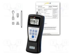 Meter: hardness; 0÷500N; USB B; Measurement memory: 100; IP54; 36h