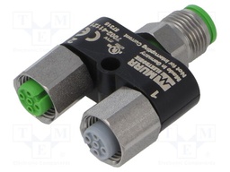 Adapter; Cable: for sensors/automation; M12; PIN: 4,5; 60VDC; 60VAC
