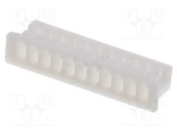 Plug; wire-board; female; PicoBlade; 1.25mm; PIN: 11; w/o contacts