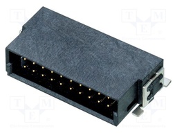 Connector: PCB to PCB; male; PIN: 20; 1.27mm; Archer Kontrol; SMT