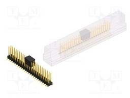 Connector: pin strips; pin header; male; PIN: 48; 2.54mm; SMT; 2x24