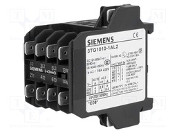 Contactor: 4-pole; NO x4; 230VAC; 8.4A; DIN,on panel; 3TG10