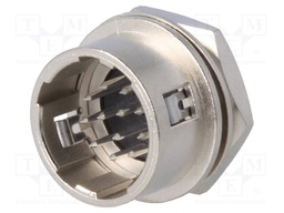 Socket; Connector: circular; HR10; male; PIN: 12; push-pull; 2A