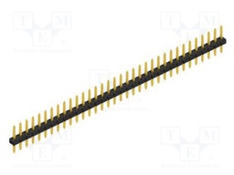 Connector: pin strips; pin header; male; PIN: 34; 2mm; THT; 1x34