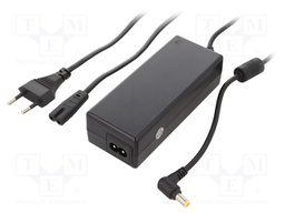 Power supply: switched-mode; 12VDC; 5A; Out: 5,5/2,5; 60W