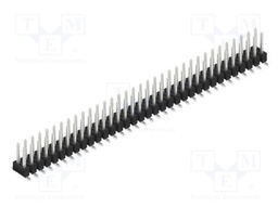 Connector: pin strips; pin header; male; PIN: 68; 2.54mm; SMT; 2x34