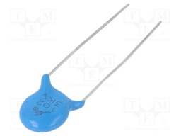 Capacitor: ceramic; 1nF; 3kVDC; Y5P; ±10%; 7.5mm