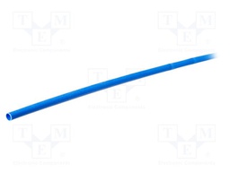 Heat shrink sleeve; glueless; 3: 1; 1.5mm; blue; polyolefine