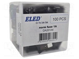 Fuse: fuse; 1A; 32VDC; automotive; 19.2mm; 19.2x5.2x19.2mm