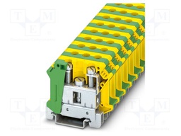 Splice terminal: rail; screw terminal; PA; 0.75÷35mm2; W: 15mm