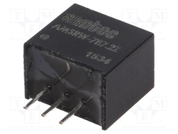 Converter: DC/DC; 3.6W; Uin: 14÷72V; Uout: 7.2VDC; Iout: 500mA; SIP3