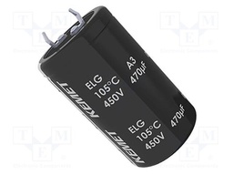 Capacitor: electrolytic