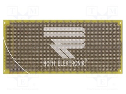Board: universal; single sided,prototyping; W: 100mm; L: 220mm