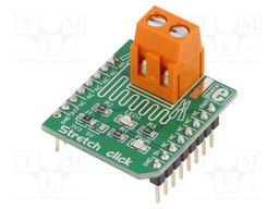 Click board; stretch force measure; analog; mikroBUS connector