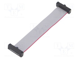 Ribbon cable with IDC connectors; Tape ph: 0.64mm; 76.2mm