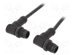Cable: for sensors/automation; PIN: 4; M12-M12; D code-Ethernet