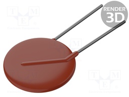 Varistor: metal-oxide; THT; 31VAC; 25VDC; 39V; 250A