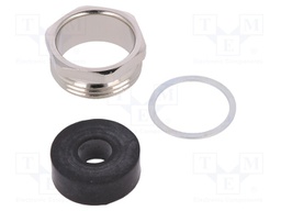 Half gland; M25; Mat: brass