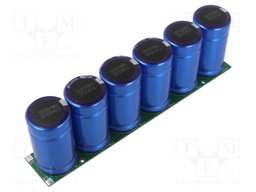 Capacitor: electrolytic; supercapacitor; 66.6F; 15VDC; 16.2V