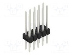 Connector: pin strips; pin header; male; PIN: 10; 2.54mm; THT; 2x5