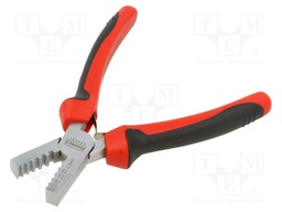 Tool: for crimping; ferrule
