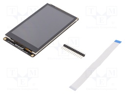 Module: display; LCD display; 3.3÷5VDC; SPI; 55.5x95mm; Colour: RGB