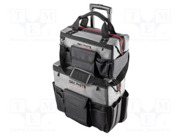 Bag; tool case; black-grey; polyester; Energy+; power tools