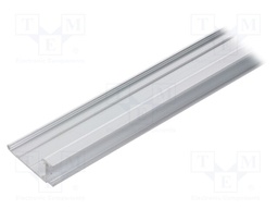 Profiles for LED modules; surface; natural; L: 2m; aluminium