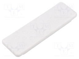 Multigate grommet; TPE (thermoplastic elastomer); Holes no: 17
