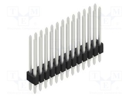 Connector: pin strips; pin header; male; PIN: 26; 1.27mm; THT; 2x13