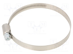 Cable tie; Ø: 60÷80mm; W: 9mm; Material: chrome steel AISI 430