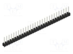 Connector: pin strips; pin header; male; PIN: 28; 2.54mm; THT; 1x28