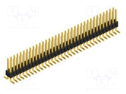 Connector: pin strips; pin header; male; PIN: 68; 1.27mm; SMT; 2x34