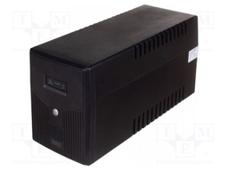 Power supply: UPS; 1200W; 2000VA; 230VAC; 198x158x380mm; 9Ah; 2÷6ms